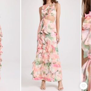Significant Other Rey Cutout Maxi Dress